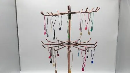 Ювелирные изделия на заказ, одежда для часов, лента, восковая хлопчатобумажная этикетка, круглая печать, бирка для бирки, 3-слойная бирка и эластичная застежка на шнуре для обуви (BY80114)